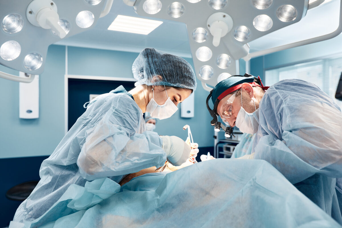 Surgeons in Operation Theatre